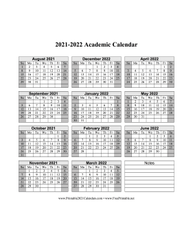 Get Printable Calendar September 2021 To June 2022 Gif